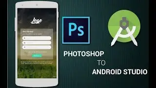 Login screen from Photoshop to Android Studio