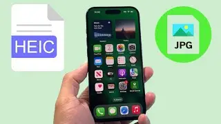 How To Convert HEIC To JPG on iPhone