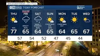 MOST ACCURATE FORECAST: More rain and snow to Arizona this week!