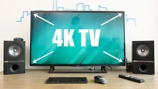 Best 4K TV for a Computer Monitor! - Sony 43X720E