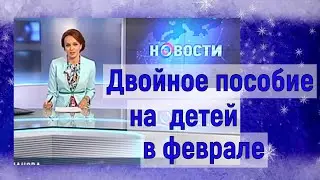 КОГДА ПРИДЁТ ПОСОБИЕ В ФЕВРАЛЕ 2021 ГОДА. ДВОЙНЫЕ ПОСОБИЯ НА ДЕТЕЙ ОТ 3 ДО 7 ЛЕТ