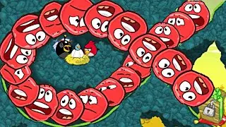 КРАСНЫЙ ШАРИК И БЕД ПИГЕРС ! RED BALL 4 in BAD PIGGIES ! animation !