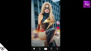 Free - Tik-tok Interface Elements | Free download After Effects Template
