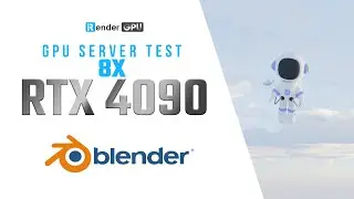 Powerful Render Farm for Blender Cycles | Render with 8x RTX 4090 | iRender