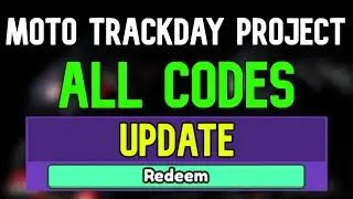 New Moto Trackday Project Codes | Roblox Moto Trackday Project Codes (January 2024)