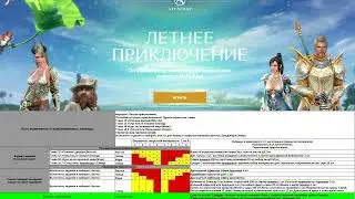 ArcheAge 2023 Марафон Летнее приключение