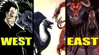 Dragon Of The East Kaido 🐉 & Dragon Of The West Monkey D Dragon? 🐉 - One Piece