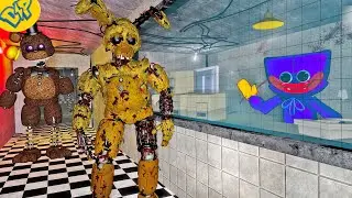 СТРАШНЫЕ АНИМАТРОНИКИ ФНАФ 3 ГАРРИС МОД || Garrys Mod FNAF