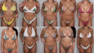 ASMR | ZAFUL SWIMWEAR TRY ON HAUL