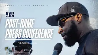 Post Game Interview vs Bethune-Cookman w/ T.C. Taylor and @JSUTV