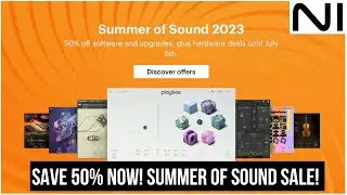 50% OFF Native Instruments Sounds & Hardware Now! - Summer of Sound Sale! @NativeInstruments