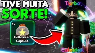 USEI OS NOVOS CODIGOS E TIVE MUITA SORTE NA UPDATE DE HALLOWEEN DO ANIME LAST STAND NO ROBLOX