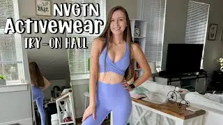 NVGTN Activewear Try on Haul | NVGTN Clothing Brand Haul $500+ [4k]