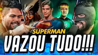 VAZAMENTOS SUPERMAN 2025 (FEAT EQUIPE COSGEEK) | The Nerdz 