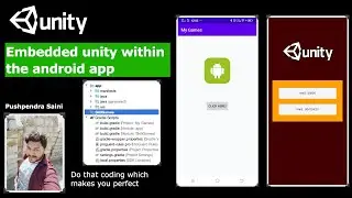 Embedded unity within the android app - Practice for Making for Android Library of Unity Project