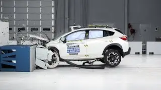 2022 Subaru Crosstrek updated moderate overlap IIHS crash test