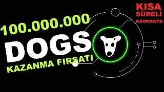 DOGS COIN AIRDROP FIRSATI | KOLAYCA DOGS COIN KAZANIN | OKX BORSA KAMPANYASI