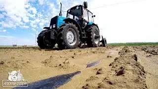 Междурядная культивация. Рассаду скосило песком 08 06 17