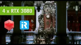 Redshift Render Farm | Redshift 3.0.45 Benchmark - 4 x RTX 3080 | iRender Cloud Rendering