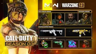 ALL FREE MW2 SEASON 3 REWARDS! (FREE BUNDLE, Operators, Blueprints, Camos & MORE) - Modern Warfare 2