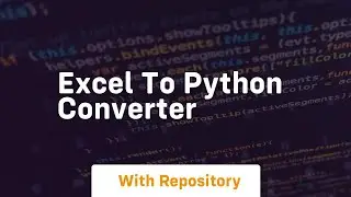 excel to python converter