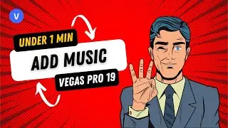 Vegas Pro 19: How to Add Music in Vegas Pro