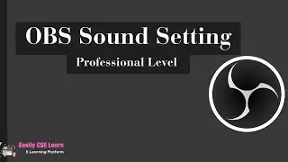 BEST OBS AUDIO SETTINGS FOR BEGINNERS