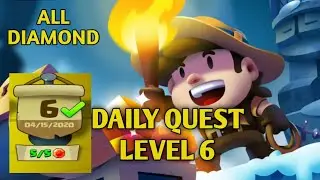 DAILY QUEST LEVEL 6 Diamond Quest: Don't Rush gameplay