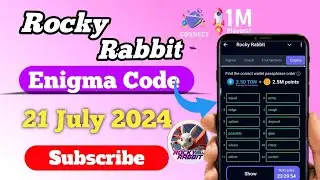 Rocky Rabbit Enigma reward | Rocket Rabbit Combo | Rocky Rabbit Enigma New Features Solve