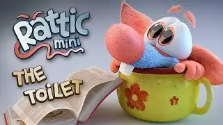 Funny Cartoon | Rattic Mini – The Toilet | Funny Cartoons For Children & Kids | Funny Kids Videos