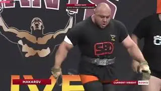 IVAN MAKAROV - DEADLIFT ATTEMPT 505 KG @ GIANST LIVE 2021