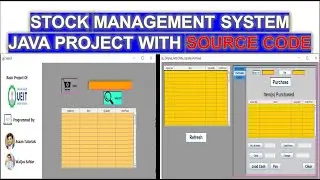 Stock Management System Project in Java NetBeans Complete Review with source code | Inventory System