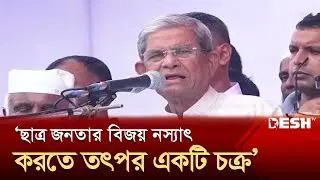 ছাত্র জনতার বিজয় নস্যাৎ করতে তৎপর একটি চক্র: ফখরুল | Fakhrul Islam Alamgir |  News | Desh TV