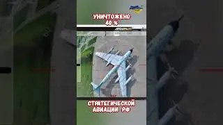 Кадры атаки на аэродромы России шокируют всех! #армиярф  #авиация #историярф #приколы #историявойны