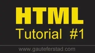 HTML Tutorial 01 Document Structure and Doctype