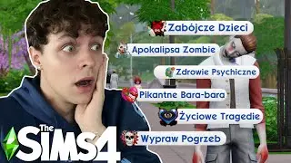 Pobrałem WSZYSTKIE MODY na ROZGRYWKĘ do SIMS 4 😵
