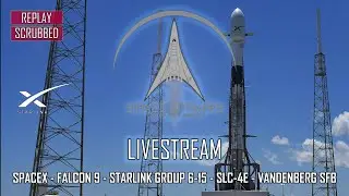 SpaceX - Scrubbed - Falcon 9 - Starlink Group 6-15 - SLC-4E - Vandenberg SFB - July 19, 2023