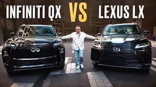 Настоящая БИТВА японских внедорожников! / Обзор и сравнение Infiniti QX80 и Lexus LX600