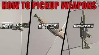 How to pickup weapons in Unreal Engine 5
