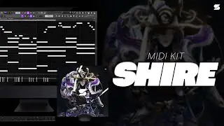 [+20] Best Hard Trap Midi Kit 2022 - SHIRE [DRAKE, TRAVIS SCOTT, FUTURE, LIL BABY] Midi Pack 🎹