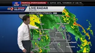 Tropical Storm Debby latest | 10 p.m. Sunday update