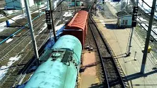 Сортировочная горка на ст. Инская, 31.03.2018