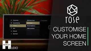 Hi-Fi Rose | Personalising your Home Screen