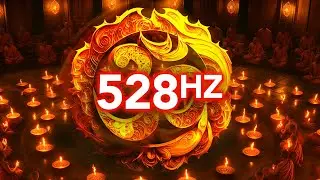 OM Chanting 528 Hz POWERFUL TRANSFORMATION, Manifest Positive Change, Focus Your Mind