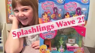 Splashlings Wave 2 Color Change Mystery Mermaids 6 Pack, Medical Clinic Playset Unboxing & Review