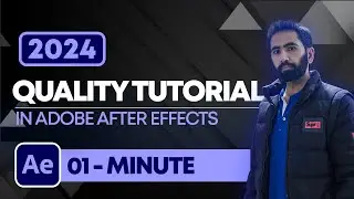 Quality Tutorial in Adobe After Effects 2024 | Best quality Settings in After Effects 2024
