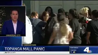 LA - Shooting , Possible Robbery Attempt at West-field Topanga Mall KTLA 5 Video