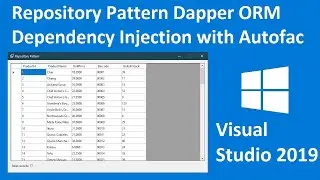 C# Tutorial - Repository Pattern C# Dependency Injection with Autofac | FoxLearn