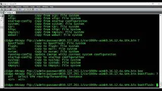How to do FTP file transfer in Cisco routers