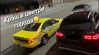 Крэш в центре города🤘🏻 Разбиваем тачки в лесу🤘🏻